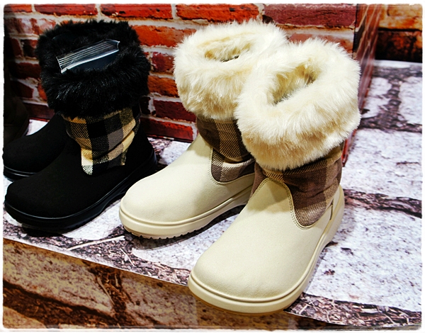 warm & toasty plaid boot w ウォーム＆トースティ　プラッド　ブーツ　ウィメンズ