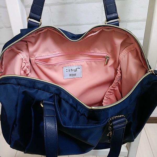 フェリシモIEDIT[イディット] ことりっぷとコラボ 旅のプロのアイデアを詰め込んだ軽量バッグ