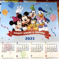 ベルメゾン ディズニー2023おせち・特段重「ミッキー＆フレンズ」カレンダー