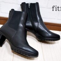 fitfit フィットフィット フレックスヒールサイドゴアブーツ2 （ブラック）